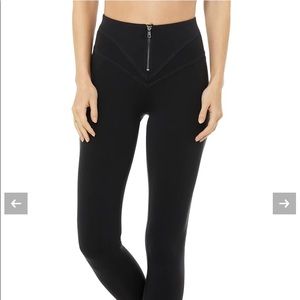 All Airbrush High Waist Zipper Legging